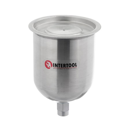 Intertool Paint Gun Cup, 600 cc Metal PT08-1906